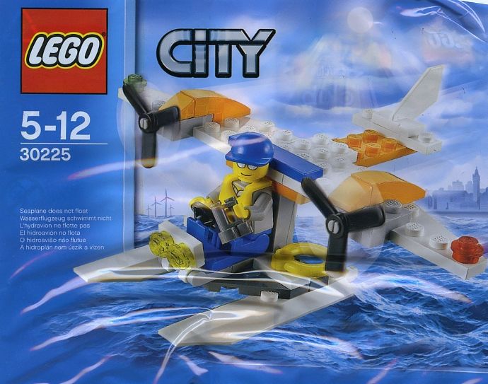 LEGO Produktset 30225-1 -  City Wasserflugzeug mit Figur 37teiliges Spielset