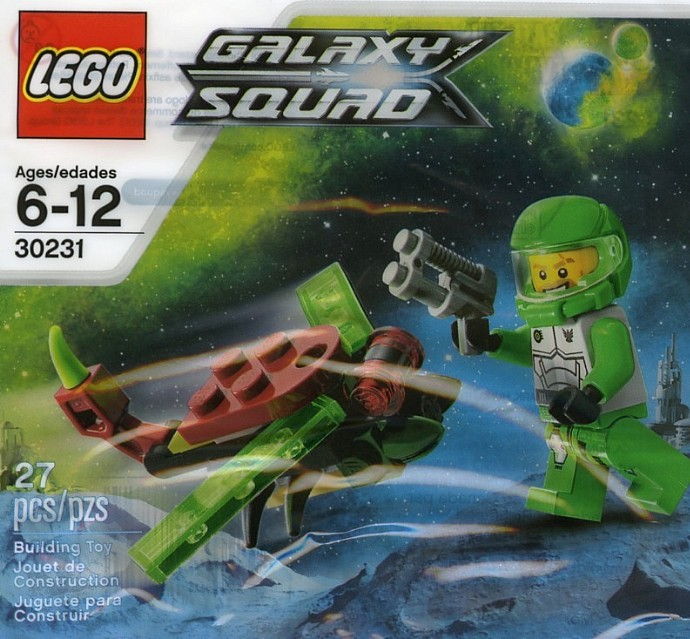 LEGO Produktset 30231-1 -  Galaxy Squad 30231 Figur mit Alienmonster 27 Teil