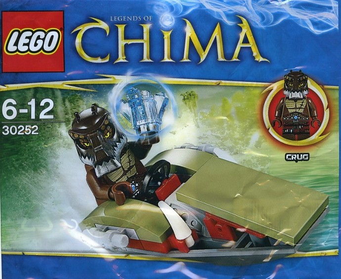 LEGO Produktset 30252-1 -  Chima 30252 Crug´s Sumpf Jet 23teiliges Spielset