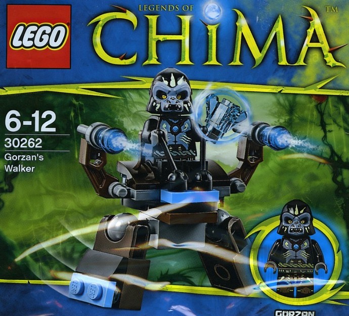 LEGO Produktset 30262-1 -  Chima 30262 Gorzan mit Walker exklusives Sonderse