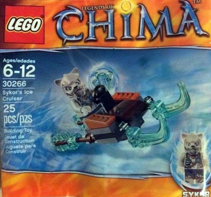 LEGO Produktset 30266-1 -  Chima 30266 Chima Sykor s Ice Cruiser 25 teilig i