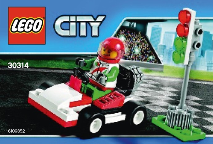 LEGO Produktset 30314-1 -  City 30314 Go Kart Racer im Beutel NEUHEIT 2015 N