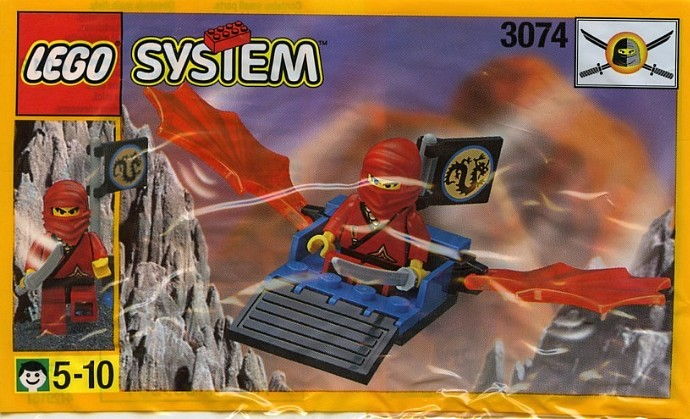 LEGO Produktset 3074-1 - Red Ninjas Dragon Glider