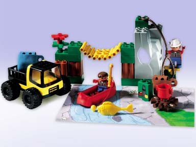 LEGO Produktset 3089-1 -  3089 - Abenteuer Tour, 32 Teile