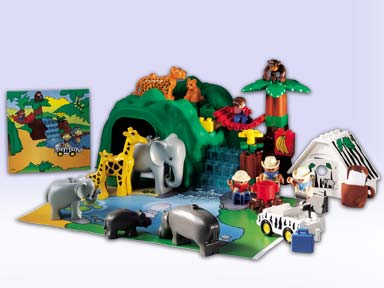 LEGO Produktset 3095-1 - Duplo 3095 - Safaripark