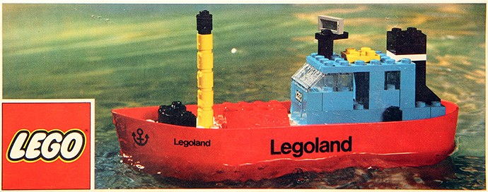 LEGO Produktset 310-3 - Tugboat