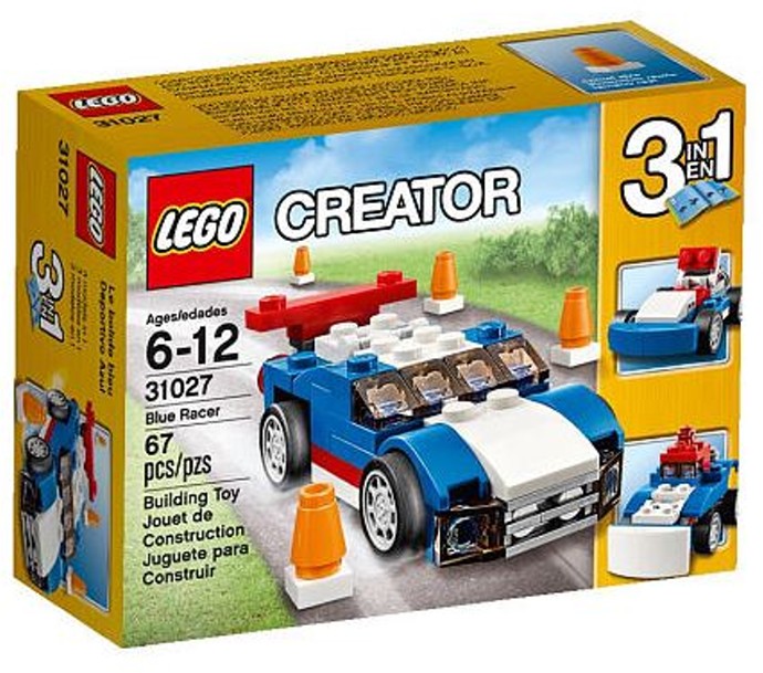 LEGO Produktset 31027-1 - Blauer Rennwagen