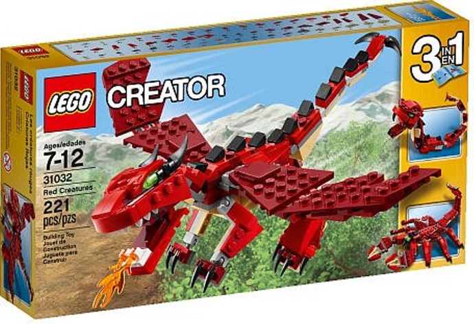 LEGO Produktset 31032-1 - Rote Kreaturen