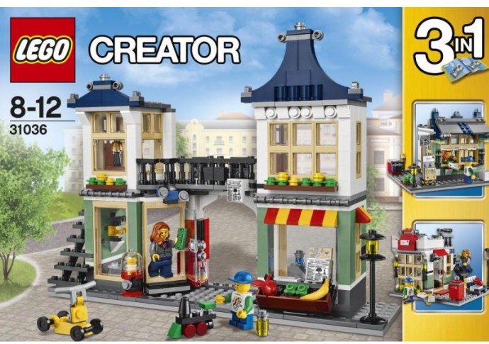 LEGO Produktset 31036-1 - Spielzeug- & Lebensmittelgeschäft