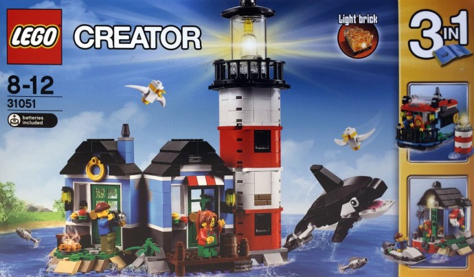 LEGO Produktset 31051-1 - Leuchtturm-Insel