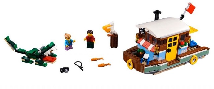 LEGO Produktset 31093-1 - Riverside Houseboat