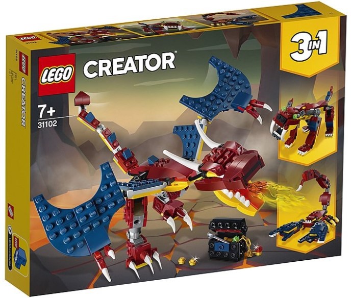 LEGO Produktset 31102-1 - Fire Dragon