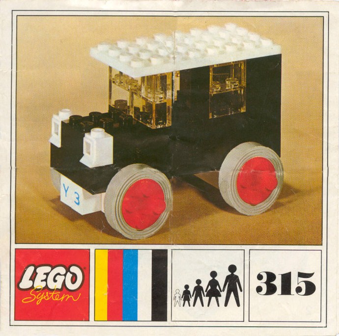 LEGO Produktset 315-3 - European Taxi