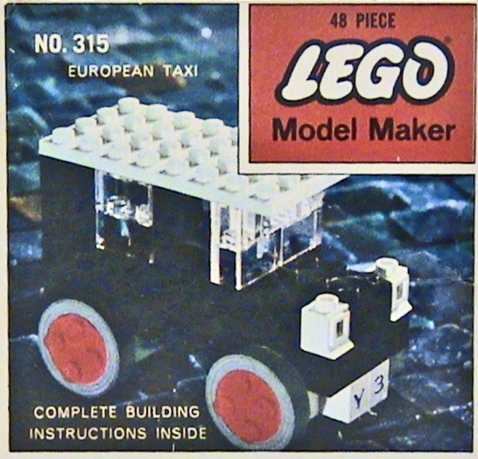 LEGO Produktset 315-4 - European Taxi