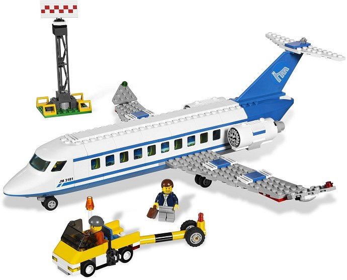 LEGO Produktset 3181-1 -  City 3181 - Passagierflugzeug