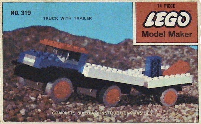 LEGO Produktset 319-2 - Truck with Trailer