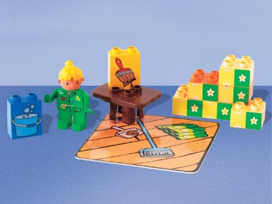 LEGO Produktset 3278-1 -  3278 - Wendy tapeziert, 9 Teile