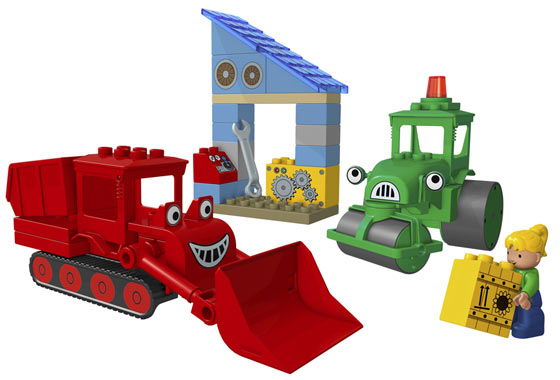 LEGO Produktset 3289-1 -  Duplo Bob der Baumeister 3289 - Buddel und Rollo 