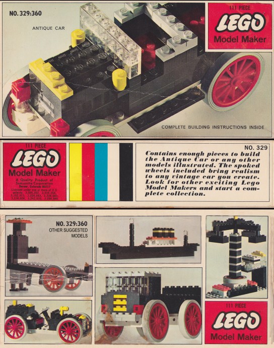 LEGO Produktset 329-3 - Antique Car