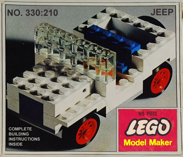 LEGO Produktset 330-4 - Jeep