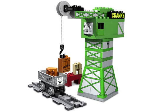 LEGO Produktset 3301-1 -  Duplo Lokomotive Thomas 3301 Cranky der Kran