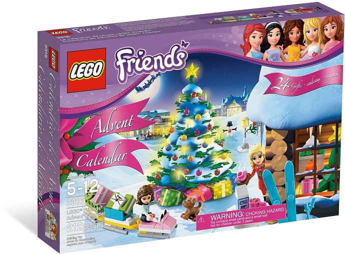 LEGO Produktset 3316-1 -  Friends 3316 - Adventskalender