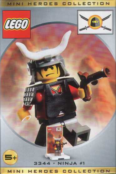 LEGO Produktset 3344-1 -  Mini Heroes Collection 3344 Ninja Nr.1: Shogun Wa