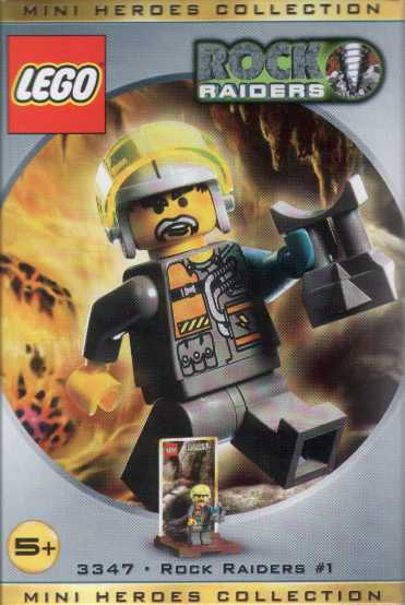 LEGO Produktset 3347-1 - One Minifig Pack - Rock Raiders #1