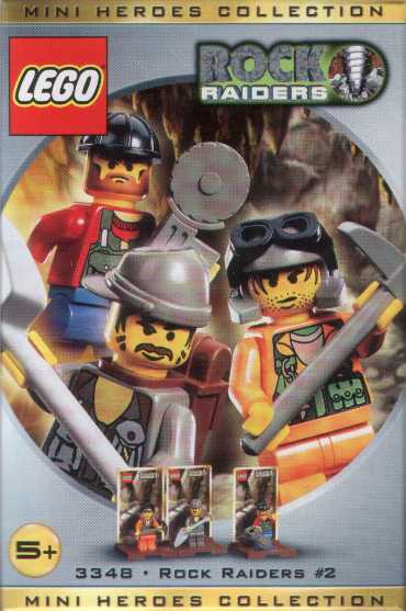 LEGO Produktset 3348-1 - Three Minifig Pack - Rock Raiders #2