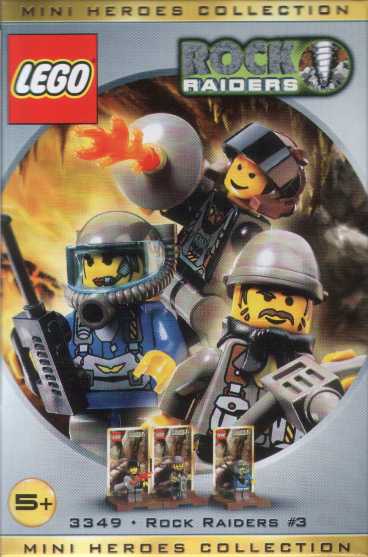 LEGO Produktset 3349-1 - Three Minifig Pack - Rock Raiders #3