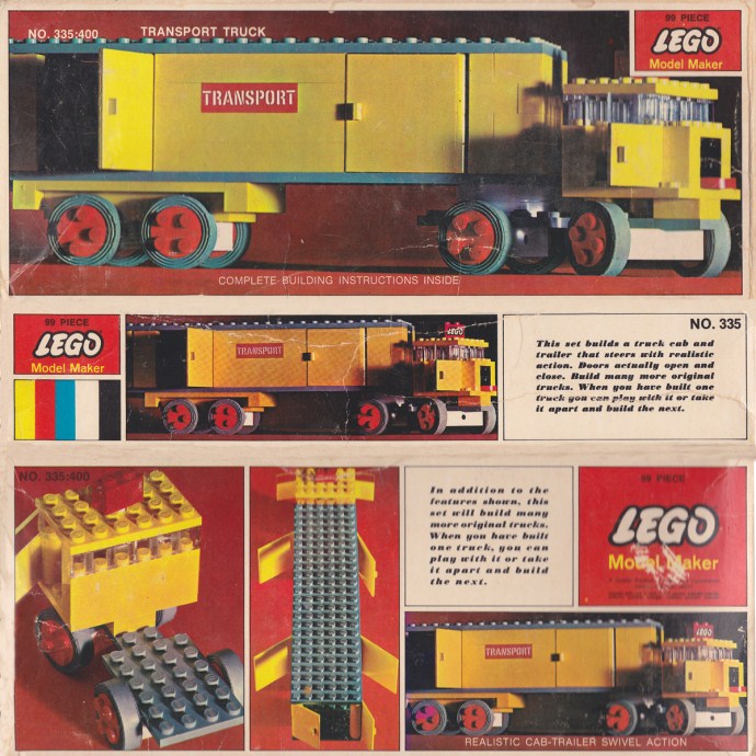 LEGO Produktset 335-3 - Transport Truck