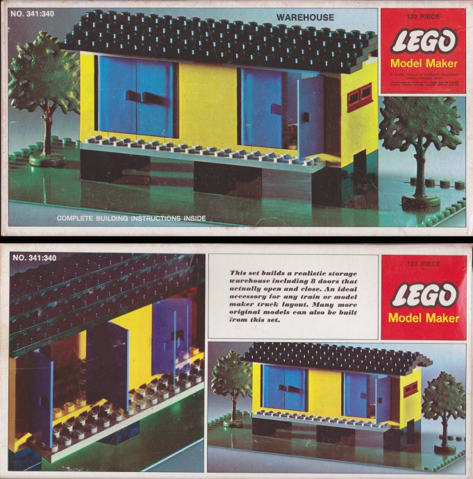 LEGO Produktset 341-3 - Warehouse