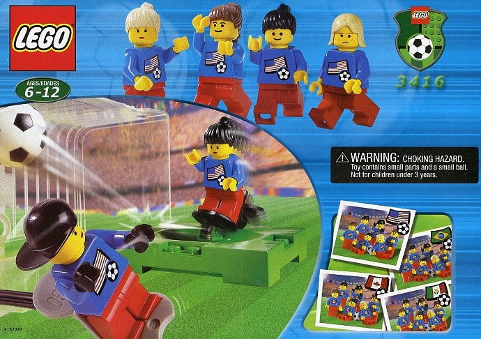 LEGO Produktset 3416-1 - Womens Team