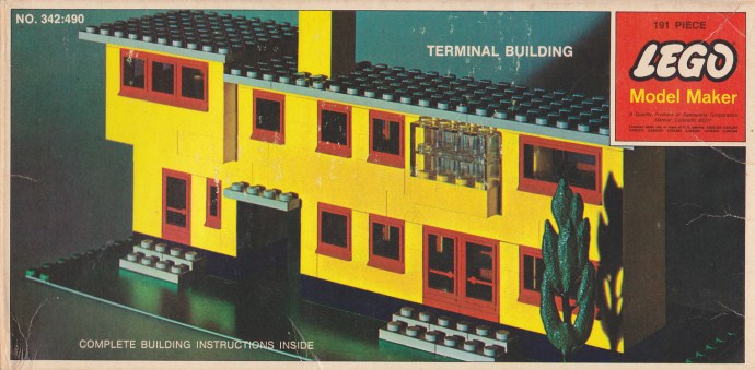 LEGO Produktset 342-2 - Terminal Building