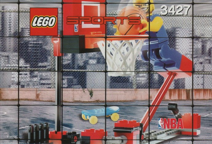LEGO Produktset 3427-1 -  SPORTS Basketball 3427 - NBA Slum Dunk