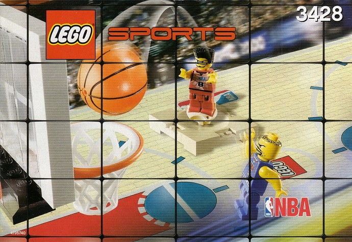 LEGO Produktset 3428-1 -  Sports 3428: Basketball 1 v 1 Action