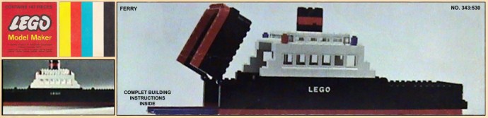 LEGO Produktset 343-2 - Ferry