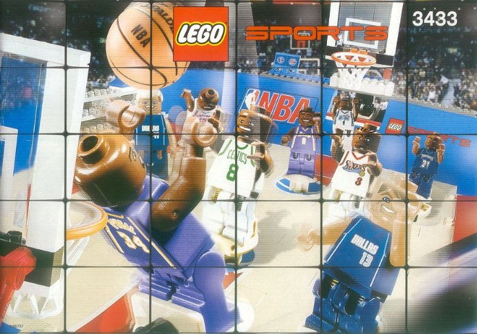 LEGO Produktset 3433-1 -  3433 NBA Basketball Arena