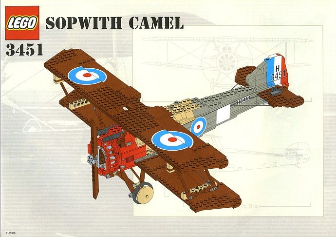 LEGO Produktset 3451-1 -  3451 Sopwith Camel