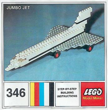LEGO Produktset 346-1 - Jumbo Jet