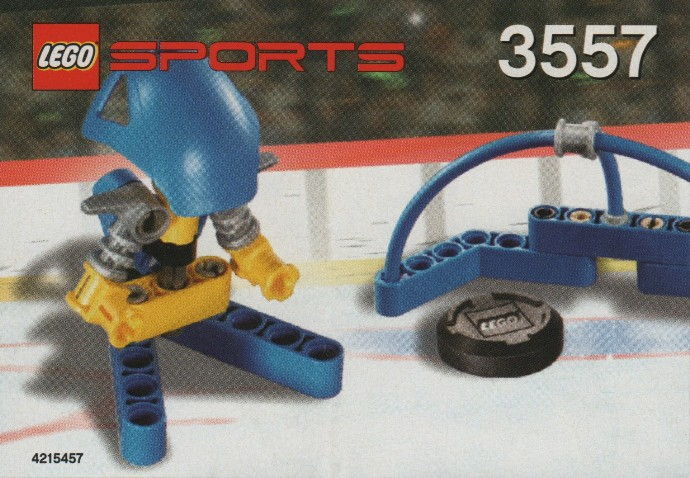 LEGO Produktset 3557-1 -  3557 Sports Hockey Blauer Torschütze