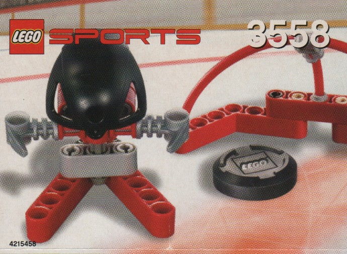 LEGO Produktset 3558-1 -  3558 Sports Hockey Roter Torschütze