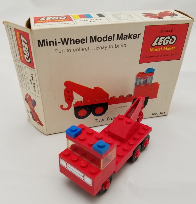 LEGO Produktset 361-3 - Tow Truck Kit