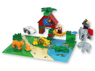 LEGO Produktset 3612-1 -  3612 - Welt der wilden Tiere
