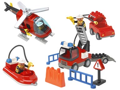 LEGO Produktset 3657-1 -  Duplo 3657 - Ville Große Feuerwehr