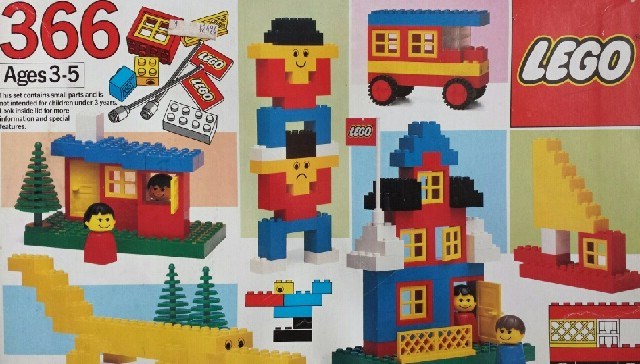LEGO Produktset 366-1 - Basic Building Set