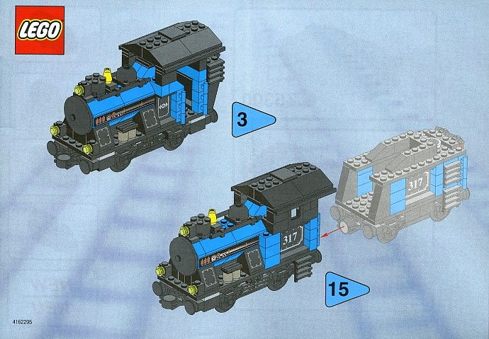 LEGO Produktset 3740-1 - Small Locomotive