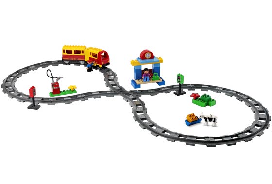 LEGO Produktset 3771-1 -  Duplo Ville 3771 - Eisenbahn Starter-Set