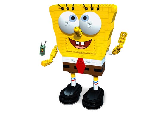 LEGO Produktset 3826-1 -  3826 - SpongeBob und Planktons Abenteuer