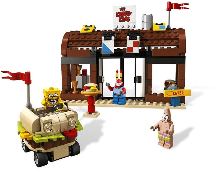 LEGO Produktset 3833-1 -  SpongeBob 3833 - Abenteuer in der Krossen Krabbe